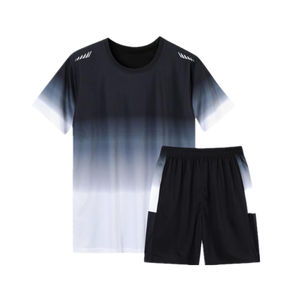 Uniforme de football pour étudiants, personnalisé pour hommes, sans manches, uni, à séchage rapide, respirant, en maille, pour l'entraînement - Product Image 1