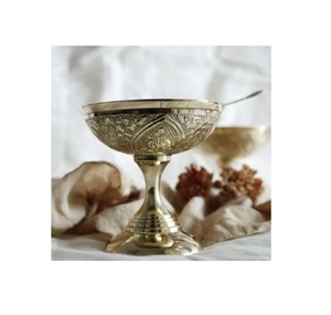 Ensemble de bols de service en métal de luxe, polis à la main, écologiques, de qualité supérieure, pour la maison, les mariages, les fêtes, les noix et les fruits - Product Image 3