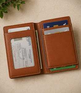Nueva Llegada, Porta Pasaportes Unisex de Cuero Genuino Ecológico, Cartera de Viaje con Logotipo Personalizado, Funda Protectora para Pasaporte con Bloqueo RFID - Product Image 6