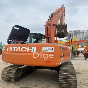 รถขุดไฮดรอลิกตีนตะขาบขนาดกลาง Hitachi ZX120-3 มือสอง น้ำหนัก 12 ตัน พร้อมเครื่องยนต์ Isuzu ทำงานราบรื่นและมั่นคง - Product Image 3
