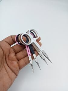 Tijeras para Uñas Rectas de Alta Precisión, Duraderas, Resistentes al Óxido, de Acero Inoxidable, Corte Suave, Afilado Duradero - Product Image 2