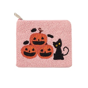 Beaded Coin Purse for Women Handmade Small Pouch with Intricate Bead Design Luxury Fashion Accessory for Coins and Party Use - Product Image 1
