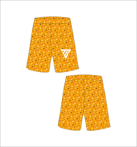 กางเกงขาสั้นชายพิมพ์ลายจุดเอวยางยืดชุดว่ายน้ำลำลองแห้งเร็ว - Product Image 1