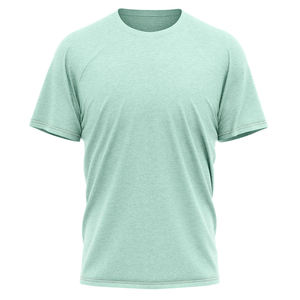 T-shirts formels pour hommes à col rond, vente en gros, stock personnalisé, imprimés, haute qualité, manches longues, 100% coton, coupe oversize - Product Image 3