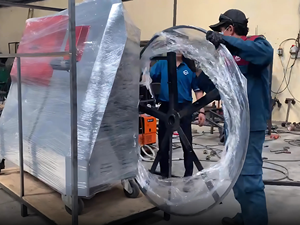 Dobladora automática de estribos de refuerzo de acero inoxidable, equipo de doblado de corte de barras de acero CNC con núcleo de motor a la venta - Product Image 5