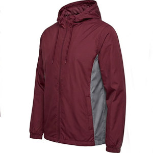 Chaqueta cortavientos personalizada, servicio OEM, diseño ligero y resistente al agua, ideal para deportes al aire libre, jogging y uso en equipo. - Product Image 1