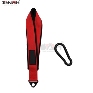 Correas de Levantamiento de Pesas Resistentes de Neopreno, Impermeables y Ligeras, con Soporte para Muñecas, para Entrenamiento de Gimnasio, Levantamiento de Pesas y Powerlifting - Product Image 2