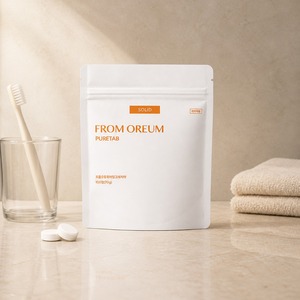 [FROM OREUM] Recharge de produits de toilette de voyage pour hôtels – Pack de recharge de dentifrice solide portable pour soins bucco-dentaires - Product Image 5