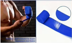 ผ้าพันมือสำหรับชกมวย PROFIT SPORTS รุ่นพรีเมียม ทำจาก PVC ปรับขนาดได้ เหมาะสำหรับทั้งชายและหญิง ใช้สำหรับฝึกซ้อมมวย ฟิตเนส และศิลปะการต่อสู้ - Product Image 3