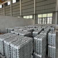 Lingots d'aluminium de haute pureté A7 99,7 %–99,9 % – Lingots de métal d'aluminium primaire pour utilisation industrielle, fonderie, moulage et fabrication