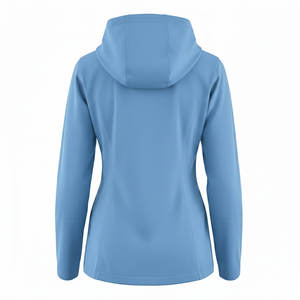 Uniforme de Enfermera Personalizado para Mujer, Sudadera con Capucha y Cremallera Completa, Chaqueta de Manga Larga para Hospital, Clínica Dental y Trabajo - Product Image 3