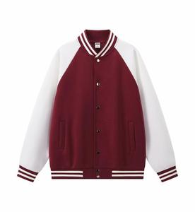Veste universitaire d'hiver sur mesure pour hommes, col montant, fermeture éclair, logo brodé sur le devant, livraison rapide - Product Image 6
