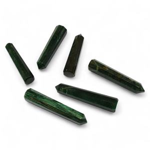 Pierre Semi-Précieuse Artisanat Pêche Aventurine Double Point Terminé pour la Méditation et la Guérison - Product Image 3