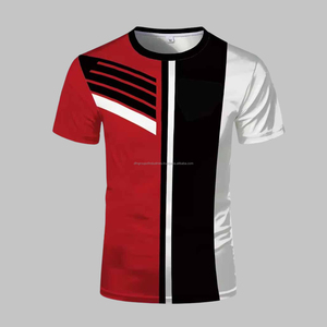 เสื้อยืดแขนสั้นพิมพ์ลายผ้าไหมผ้าฝ้าย100% พิมพ์สกรีนพิมพ์ลายถักไซส์ใหญ่พิเศษระเหิดได้ตามต้องการ - Product Image 1