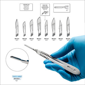Manche de scalpel dentaire professionnel réutilisable de qualité supérieure à marque privée - Product Image 2