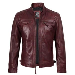 Chaqueta Holgada de Estilo Casual y Cómodo para Hombre y Mujer, en Cuero Suave con Aspecto Desgastado, Nueva Colección - Product Image 2