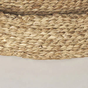 Venta al por mayor de fábrica - Bandeja redonda de ratán resistente para almacenamiento, bandeja de servicio, para cocina, sala de estar y hotel - Product Image 2