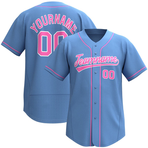 Maillot de baseball unisexe en polyester de qualité supérieure, nouveau style, prix d'usine, vente en gros, vêtements de sport - Product Image 1