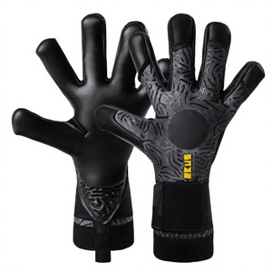 Gants de gardien de but de football professionnels personnalisés pour l'extérieur, en latex allemand, imperméables, respirants, fermeture à boucle, tailles personnalisées, Oozie - Product Image 3