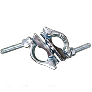 Opción de logotipo personalizado al por mayor Diseño Industrial andamio ligero acoplador doble fijo abrazadera giratoria - Product Image 6