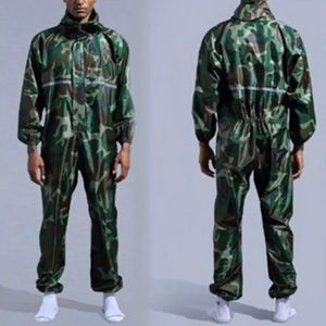 Traje Impermeable y Cortavientos Transpirable con Capucha para Hombre y Mujer, con Opciones Personalizables, Poliéster Sin Costuras - Product Image 2