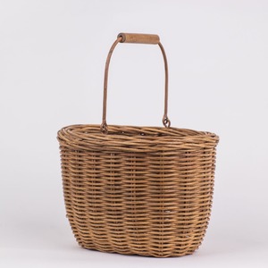 <b>Wicker</b> <b>storage</b> <b>baskets</b> picnic beach camping organizer natural rattan <b>basket</b> hamper woven by hand - Product Image 5