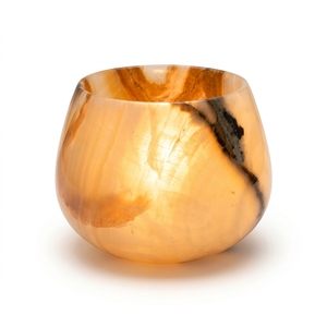 Moderno Portavelas de Ónix con Forma de Tortuga, Soporte de Piedra Natural para Velas de Té, Decoración para el Hogar, Elegante Candelabro de Metal Plateado - Product Image 5