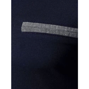 เสื้อโปโลแขนยาวผู้ชาย ผ้าโพลีเอสเตอร์ผสมคอตตอน พิมพ์ลายดิจิตอลสีตัดกัน ออกแบบเองได้ สวมใส่สบาย ทรงปกติ เสื้อกอล์ฟ - Product Image 6