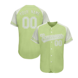 Camisetas de Béisbol Transpirables para Hombre, Talla Grande, al por Mayor, Manga Corta, para Adultos, que Absorben la Humedad, de Poliéster/Algodón para Verano - Product Image 2