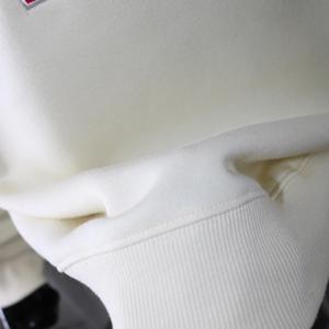 Sweat-shirts surdimensionnés à col montant CLI6, 450 GSM, avec broderie personnalisée, coupe ample, en molleton 100% coton French Terry - Product Image 6