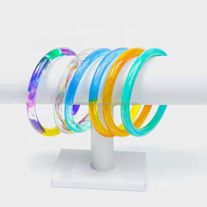 New Arrival Resin Colorful Handles Round Purse Handles Resin Handbag Handle for Fashion <b>Women</b> <b>Bags</b> <b>Accessories</b> Resin <b>Bag</b> Parts - Product Image 5