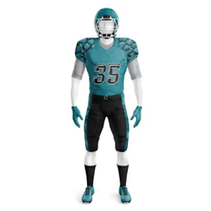 High Quality Sports Uniform Supplier Low MOQ Club Kits Factory Direct Tackle Twill Embroidery Youth American Football Jersey <b>Set</b> - Product Image 1
