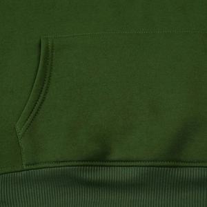 100% algodón pulóver con capucha pantalones de chándal logotipo personalizado chándales para hombres gimnasio Fitness conjuntos personalizados sudaderas con capucha bordado chándal - Product Image 4
