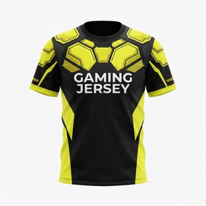 Camiseta de Juego Sublimada para Deportes Electrónicos, Camiseta Personalizada para Equipos de Esports, Manga Corta, Transpirable, Uniforme de Juego Personalizado - Product Image 5