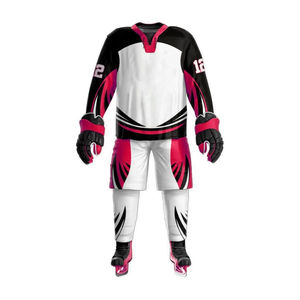 Uniforme de Hockey sobre Hielo de Diseño Personalizado |   Conjunto de Jersey de Hockey con Estilo Lujoso y Discreto |   Precio de Fábrica al por Mayor - Product Image 6
