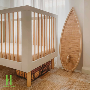 Meubles en rotin tressé faits à la main au design moderne pour chambre d'enfant, salon et décoration de crèche, collection 2026 pour chambre de bébé - Product Image 4