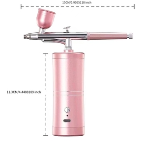 Kit de Aerógrafo de Alta Presión con Compresor para Maquillaje, Base, Cejas, Tinte de Uñas, Pintura para Pasteles - Product Image 2