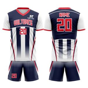 Ropa Deportiva Cómoda, Uniforme de Fútbol para Hombre, 100% Poliéster, Uniforme de Fútbol Personalizado para Hombre - Product Image 5