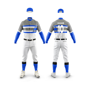 Uniforme de Béisbol Personalizado con Material de Poliéster Transpirable y Costuras Resistentes - Product Image 3