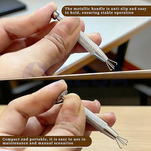 Stainless Steel Body Jewelry Taper And Ball Grabber Tool Set For 14G 16G 18G 20G Professional <b>Piercing</b> - Product Image 6