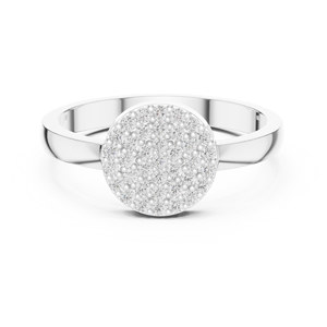 Anillo solitario de oro amarillo macizo de 14k para mujer con diamante de corte redondo clásico en forma de flor, ideal para regalo de compromiso, aniversario o boda. - Product Image 5