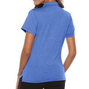 Polo de Mujer Liso Personalizado de Alta Calidad, Producto Más Vendido, Ropa Casual Femenina, Camisetas Polo de Manga Corta - Product Image 4