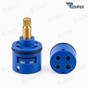Cartucho de latón Tik Tik de cuatro orificios, diseñado con precisión, construcción duradera, control de flujo de agua suave, resistente a la corrosión - Product Image 6