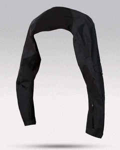 <b>Waterproof</b> Cyberpunk Techwear <b>Jacket</b> Men Streetwear Tactical Functional Windbreaker Outdoor Hip Hop Utility Cargo Coat Hooded - Product Image 4