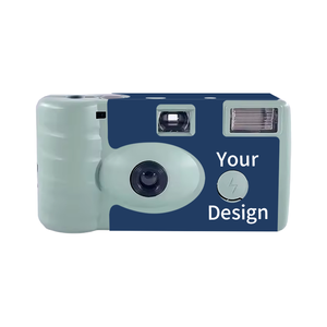 Appareil photo argentique 35 mm à usage unique Lomopie personnalisé avec flash intégré, mise au point fixe, boîtier en plastique, 27 expositions, film couleur, alimenté par piles AA - Product Image 1