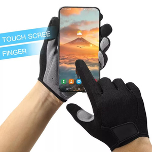 Gants de cyclisme personnalisés à doigts entiers avec maille respirante, protection rembourrée de la paume et fabrication sous marque privée - Product Image 6