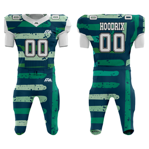 Uniforme de Fútbol Americano OEM de Alta Calidad, Uniforme de Fútbol Americano con Tela Tackle Twill, 100% Poliéster, Uniforme Profesional de Liga - Product Image 1