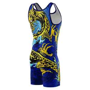 Hot Selling Unisex Wrestling and <b>Weightlifting</b> Gym Active Wear New Design Customized Sexy <b>Singlets</b> - Product Image 4
