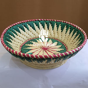 <b>Large</b> Multifunction Natural Moonj Grass <b>Basket</b> Open <b>Basket</b>-Eco-Friendly Durable Mini Size - Product Image 3