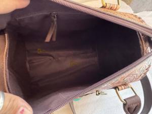 Bolso de Hombro de Cuero Tallado a Mano Estilo Bohemio Gitano, Novedad, Hecho a Mano, Estilo Western, Elegante, Multiusos, Venta al por Mayor - Product Image 6